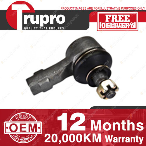 1 Pc Trupro RH Outer Tie Rod End for MITSUBISHI COLT RC from CHASSIS PK29 84-86