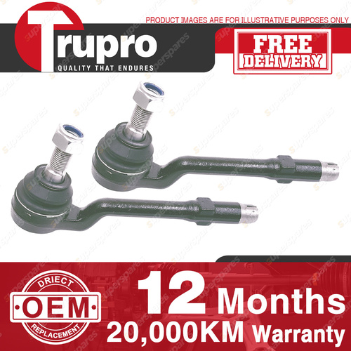 2 Pcs Trupro LH+RH Outer Tie Rod Ends for BMW X5 4x4 WAGON E53 00-on