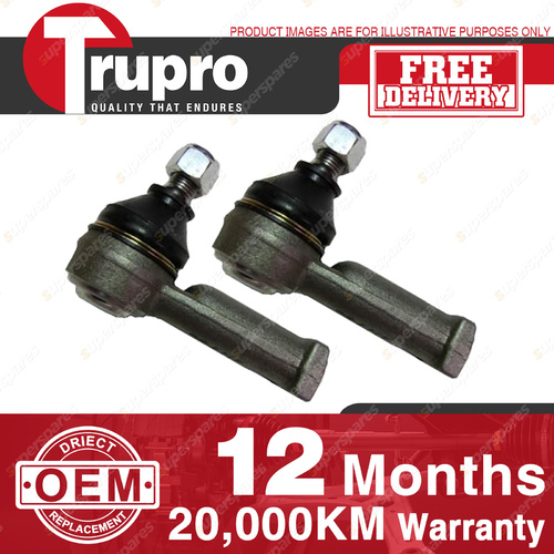 2 Pcs Trupro LH+RH Outer Tie Rod Ends for FORD MUSTANG ALL MODELS 74-78