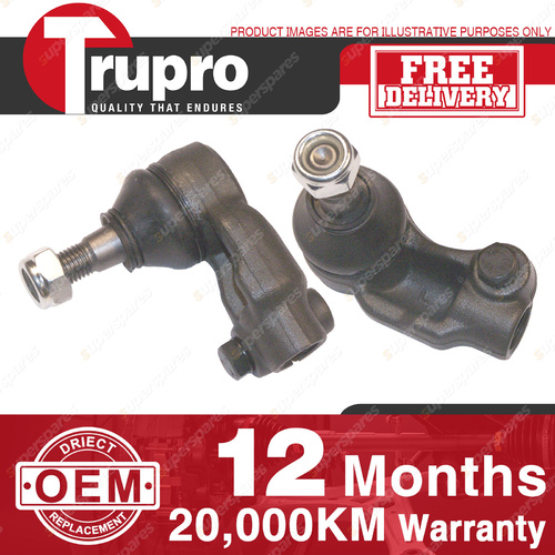 2 Pcs Premium Quality Trupro LH+RH Outer Tie Rod Ends for HOLDEN ASTRA TR 91-98