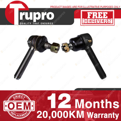 2 Trupro LH+RH Outer Tie Rod for ISUZU SBR450 SBR422 SCR480 4600 6000KG 76-84