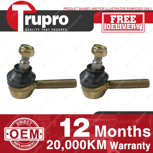 2 Pcs Trupro LH+RH Outer Tie Rod for ALFA ROMEO ALFA 33 BOXER SUD 1.2 1.7 72-89