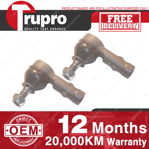 2 Pcs Trupro LH+RH Outer Tie Rod Ends for DAEWOO LEGANZA NUBIRA J100 J150