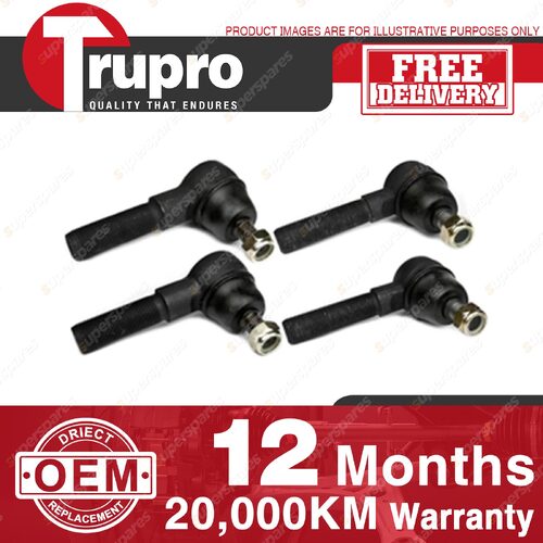 4 Pcs Trupro Outer Inner Tie Rod Ends for FORD COMMERCIAL TRANSIT VAN 12-35 CWT