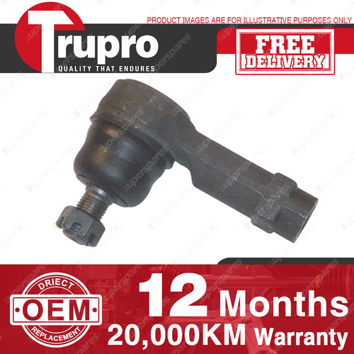 1 Pc Trupro Outer LH Tie Rod End for HOLDEN ASTRA LD MANUAL POWER STEER