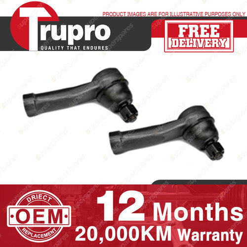 2 Pcs Trupro LH+RH Outer Tie Rod Ends for MAZDA 929 929L LA2VS RX3 RX4 72-75