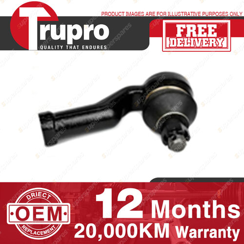 1 Trupro Outer RH Tie Rod for MAZDA 1300 FAMILLIA PRESTO FA3T RX7 SA22C TK 1600