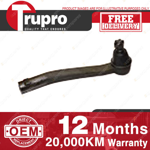 1 Trupro Outer RH Tie Rod for NISSAN BLUEBIRD 910 GAZELLE S12 SILVIA 180SX S12