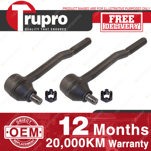 2 Trupro LH+RH Inner Tie Rod for TOYOTA HILUX 4WD LN107 LN111 LN130 LN135 IFS