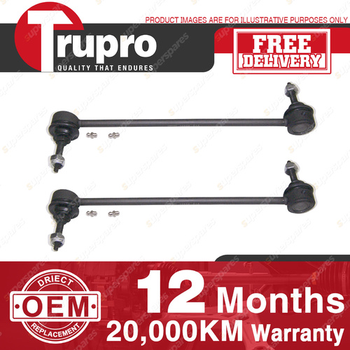 2 Pcs Trupro Front Sway Bar Links for CHRYSLER VOYAGER RG WAGON 97-ON