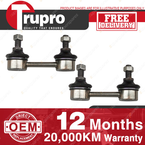 2 Pcs Trupro Front Sway Bar Links for HYUNDAI LANTRA KF TIBURON GK 91-2001