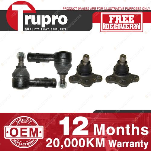 Trupro Ball Joint Tie Rod End Kit for HOLDEN VECTRA JR JS 08/95-02/03