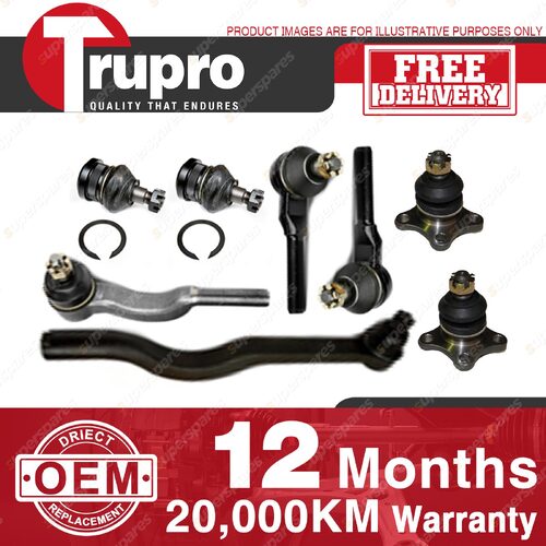 Trupro Ball Joint Tie Rod End Kit for MITSUBISHI L200 2WD MA MB MC MD 78-86