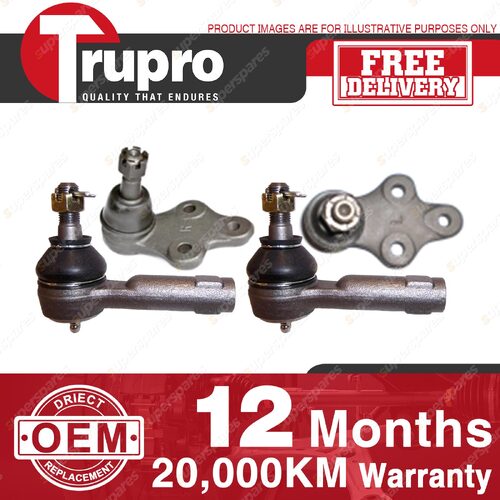 Trupro Ball Joint Tie Rod Kit for TOYOTA PASEO EL44 STARLET EP80 EP90 NP80 NP90