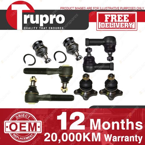 Trupro Ball Joint Tie Rod End Kit for MITSUBISHI L300 2WD SA SB SC SD SE 82-86