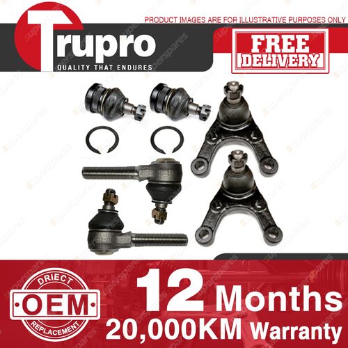 Trupro Ball Joint Tie Rod End Kit for MITSUBISHI L200 4WD MB MC MD L300 SC S SE