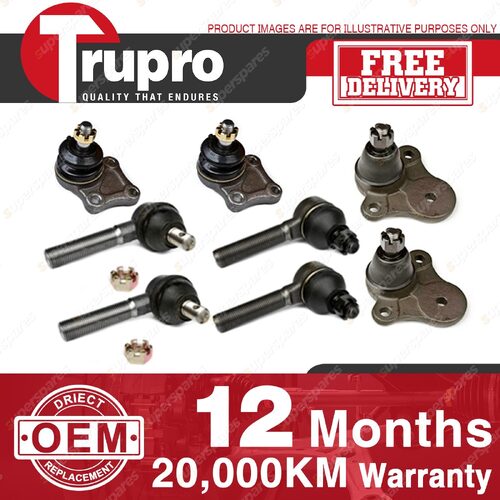 Brand New Trupro Ball Joint Tie Rod End Kit for MAZDA B1500 B1600 B1800