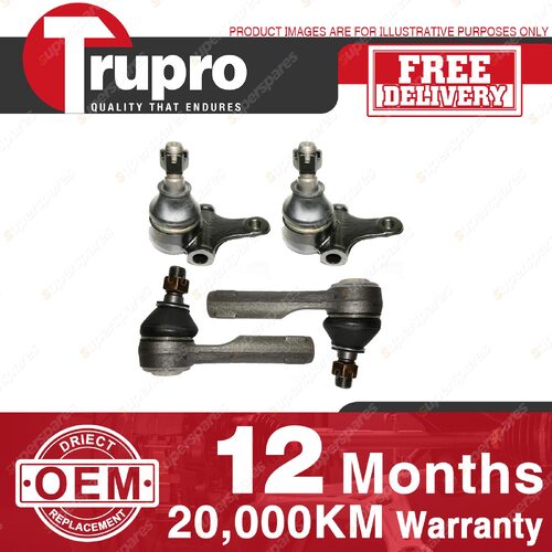 Trupro Ball Joint Tie Rod End Kit for MAZDA 323 ASTINA BG 10/89-94