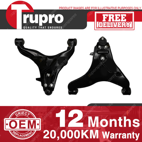 1 x Trupro Front Lower LH Control Arm for Mitsubishi Triton ML MN Diesel 06-15