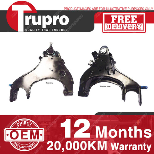 1 x Trupro Front Lower RH Control Arm for Nissan Navara D22 Diesel Cab Ute