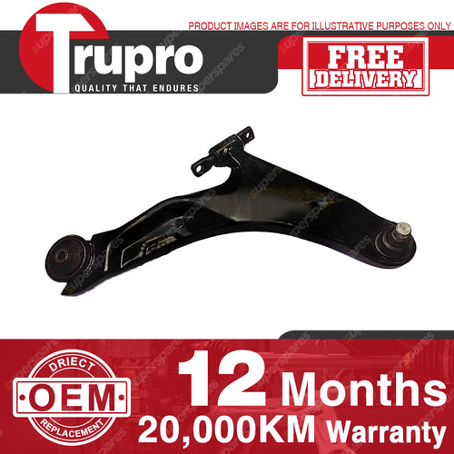 1 x Trupro Front Lower RH Control Arm for Hyundai Santa FE SM 2.0 2.4 2.7L SUV