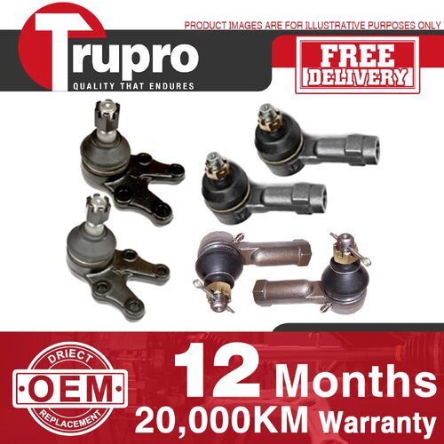 Trupro Ball Joint Tie Rod End Suspension Kit for Nissan 240C 260C H330 75-77