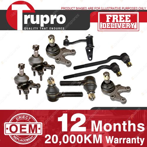 Trupro Ball Joint Tie Rod End Idler Arm Kit for Toyota Dyna 100 YH LH 80