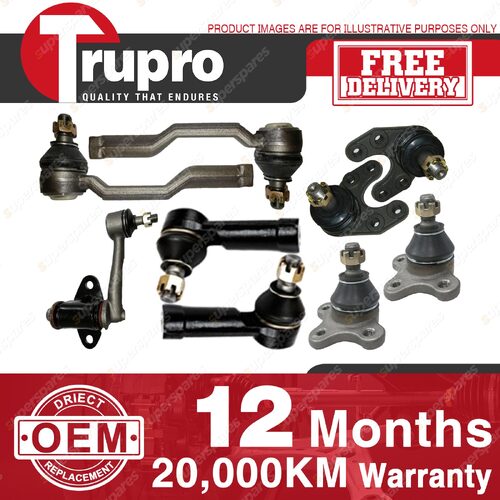 Trupro Ball Joint Tie Rod End Idler Arm Kit for Mazda B Series B2200 B2600