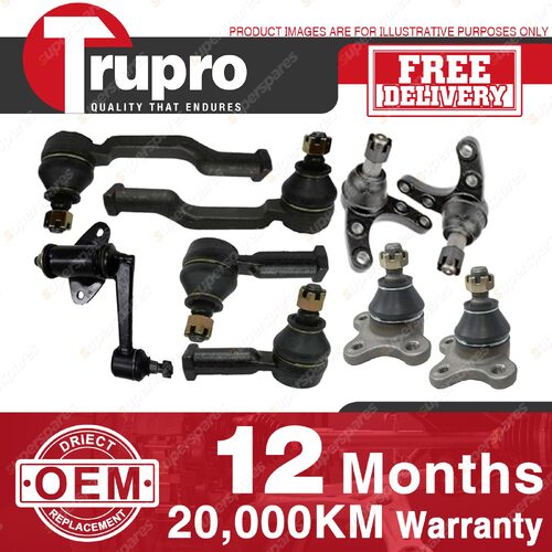 Trupro Ball Joint Tie Rod End Idler Arm Suspension Kit for Ford Ranger PJ PK