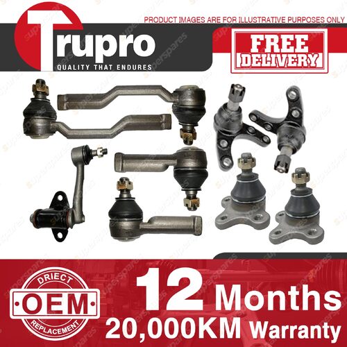 Trupro Ball Joint Tie Rod End Idler Arm Kit for Ford Courier PD PE PG PH Raider