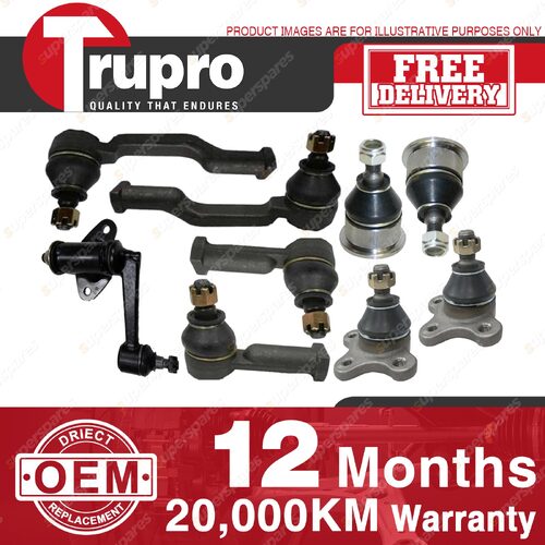 Trupro Ball Joint Tie Rod End Idler Arm Suspension Kit for Mazda BT-50 2WD 06-11