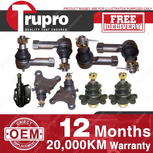 Trupro Ball Joint Tie Rod End Idler Arm Suspension Kit for Holden Rodeo TFS 4WD