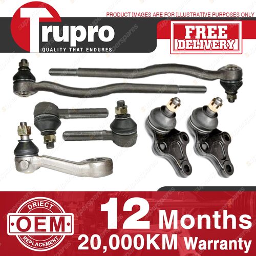 Trupro Ball Joint Tie Rod End Idler Arm Kit for Suzuki Vitara SE416 X90 LB11