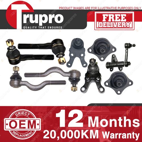 Trupro Ball Joint Tie Rod End Idler Arm Kit for Mitsubishi Challenger PA