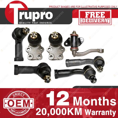 Trupro Ball Joint Tie Rod End Idler Arm Kit for Nissan 1200 Sunny B110 B120