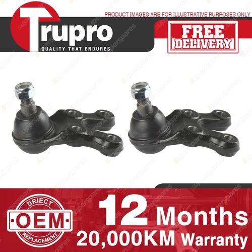 2 Pcs Trupro Front Lower Ball Joints for Hyundai Terracan HP 2.9L 3.5L 2001-2007