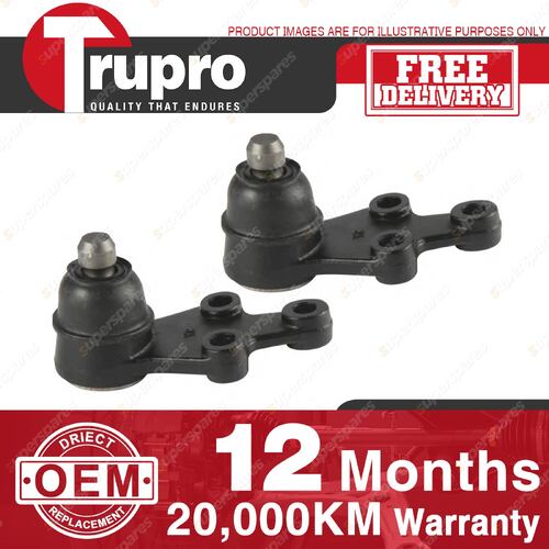 2x Trupro Front Lower Ball Joints for Kia Grand Carnival VQ 2.2L 2.9L 3.5L 3.8L