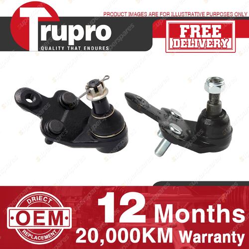 2x Trupro Front Lower Ball Joints for Lexus RX270 AGL10 RX350 GGL15 RX450H GYL15