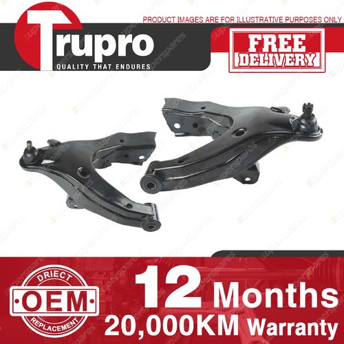 2x Trupro Front Lower Control Arms for Toyota Landcruiser UZJ100 HDJ100 4.2 4.7L