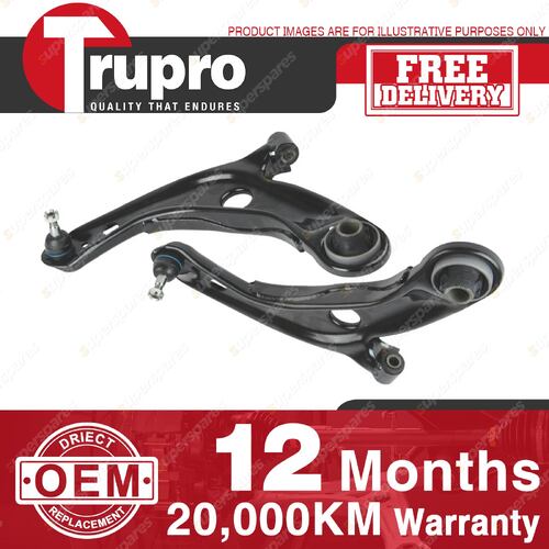 2 Pcs Trupro Front Lower Control Arms for Toyota Yaris NCP130 NCP131 1.3L 1.5L