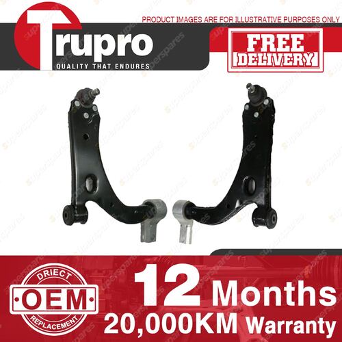 2 Pcs Trupro Front Lower Control Arms for Ford Fiesta WP WQ 1.4 1.6 2.0L 01-08