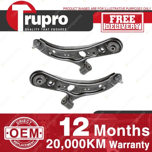 2 Pcs Trupro Front Lower Control Arms for Suzuki Kizashi FR RE91S RF91S 10-16