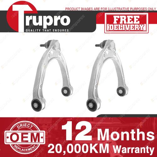 2 Pcs Trupro Front Upper Control Arms for Audi Q7 4L 4M Quattro SUV 2006 - On