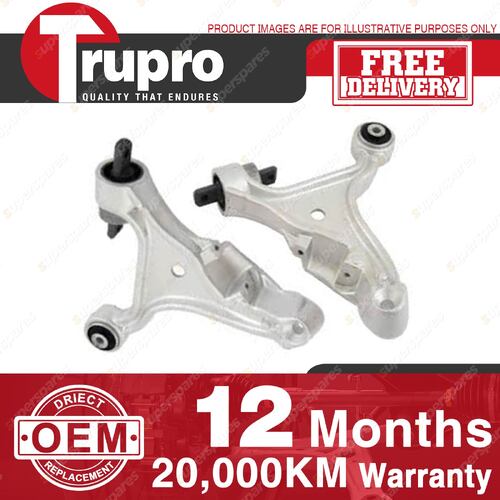 2 Pcs Trupro Front Lower Control Arms for Volvo S60 V70 V70R 2.0L 2.3L 2.4L 2.5L