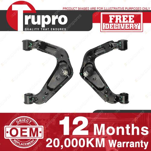 2 Pcs Trupro Front Upper Control Arms for Nissan Navara D40 Pathfinder R51 05-15