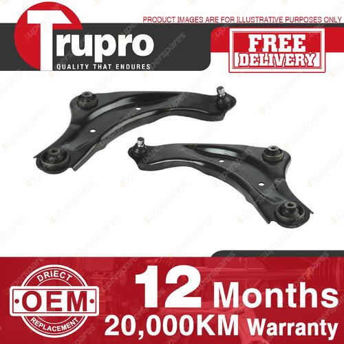 2 Pcs Trupro Front Lower Control Arms for Nissan Juke F15 FAAF15 FBAF15 1.2 1.6L