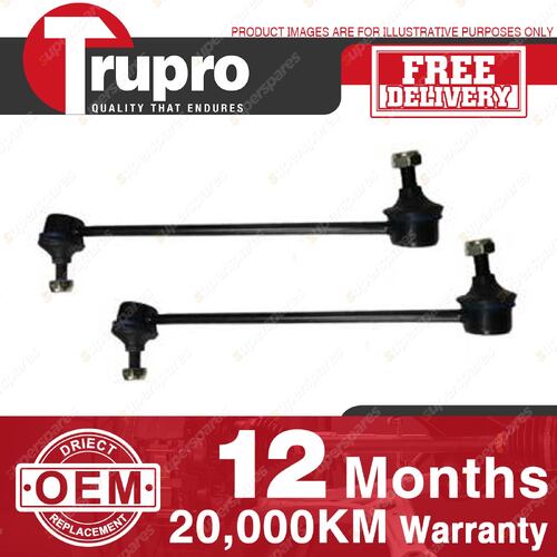 2x Trupro Front Sway Bar Links for Holden Viva JF 1.8L 89KW I4 16V 2005-2009