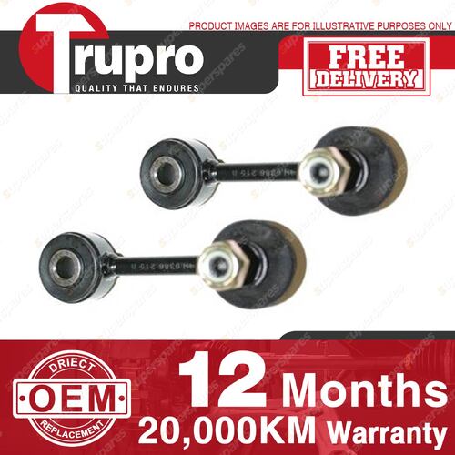 2 Pcs Trupro Rear Sway Bar Links for Kia Carens AFC523 1.8L 81KW 07/2000-12/2001