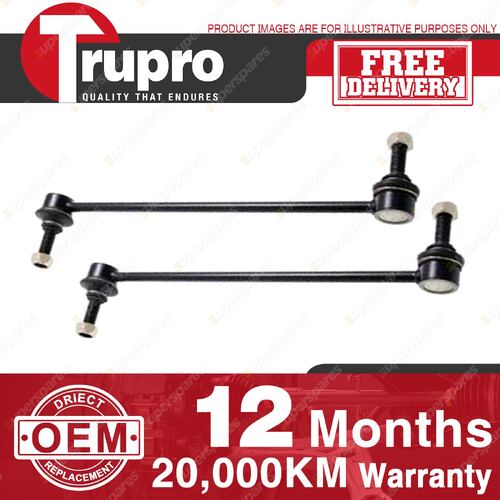 2x Trupro Front Sway Bar Links for Citroen C5 Xantia 1.9L 2.0L 2.2L 2.9L 93-08