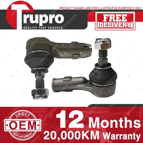 2 Pcs Trupro Outer Tie Rod Ends for Seat Ibiza 6K Toledo 1L 1.4L 2.0L 1995-1998